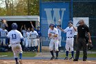 Baseball vs MIT  Wheaton College Baseball vs MIT during quarter final game of the NEWMAC Championship hosted by Wheaton. - (Photo by Keith Nordstrom) : Wheaton, baseball, NEWMAC